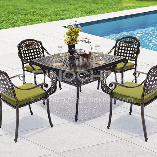 JOZL-TY052 outdoor table and chair classical style, waterproof and durable